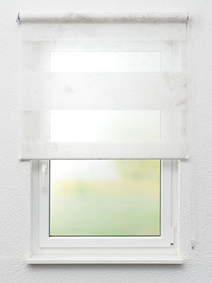 Stoff Rollo Ma&szlig;anfertigung Doppelrollo Geometric 12.207