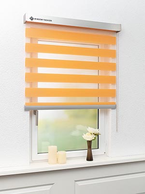 Stoff Rollo Ma&szlig;anfertigung Doppelrollo Doppio 37.13.2