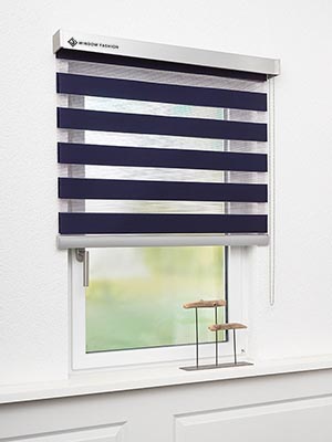 Stoff Rollo Ma&szlig;anfertigung Doppelrollo Doppio 37.10.2