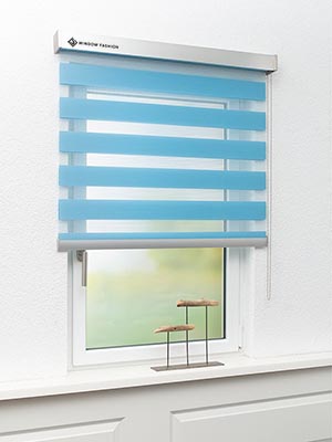 Stoff Rollo Ma&szlig;anfertigung Doppelrollo Doppio 37.15.2