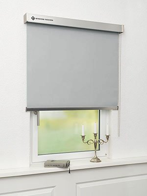 Verdunkelungsrollo Scerzo Dark 27.07 Fensteransicht