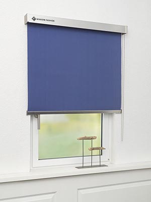 Verdunkelungsrollo Scerzo Dark 27.18 Fensteransicht