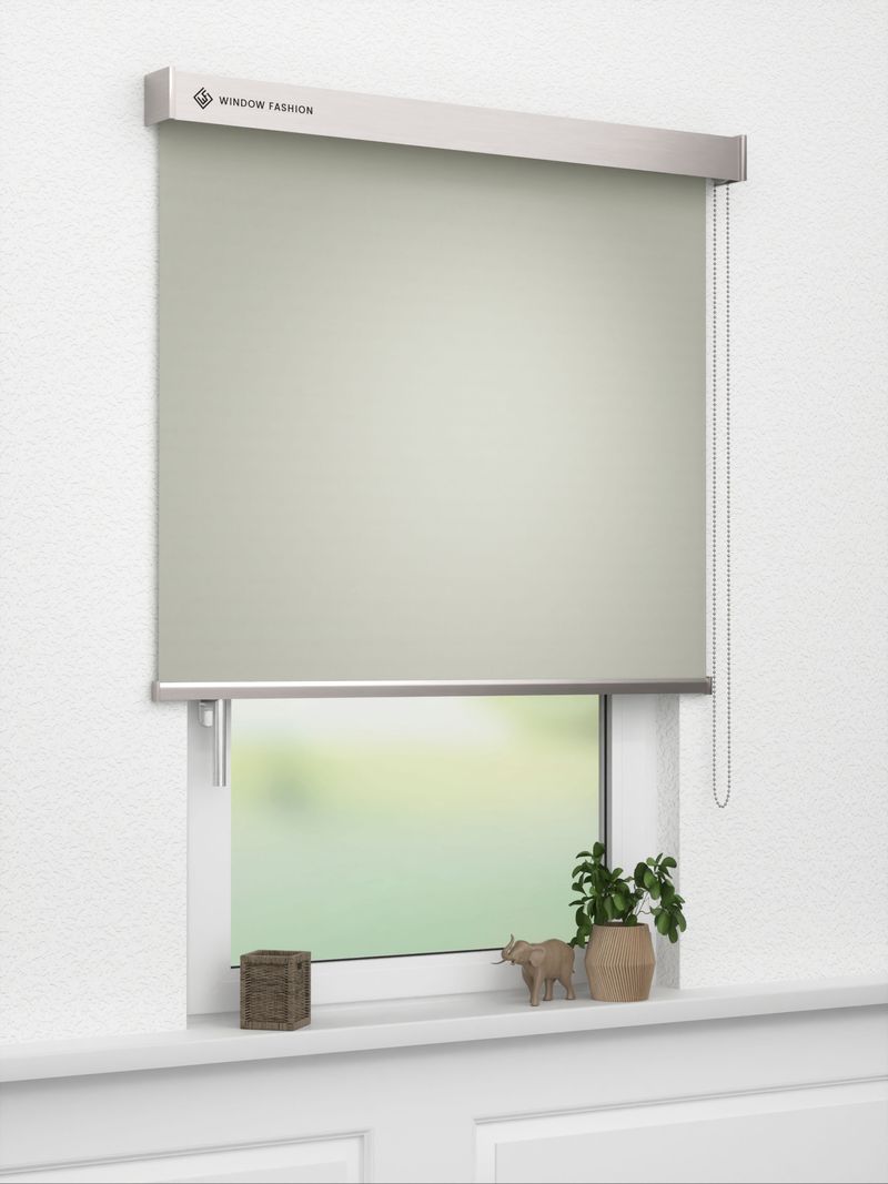 Verdunkelungsrollo Messina 80.09 Fensteransicht