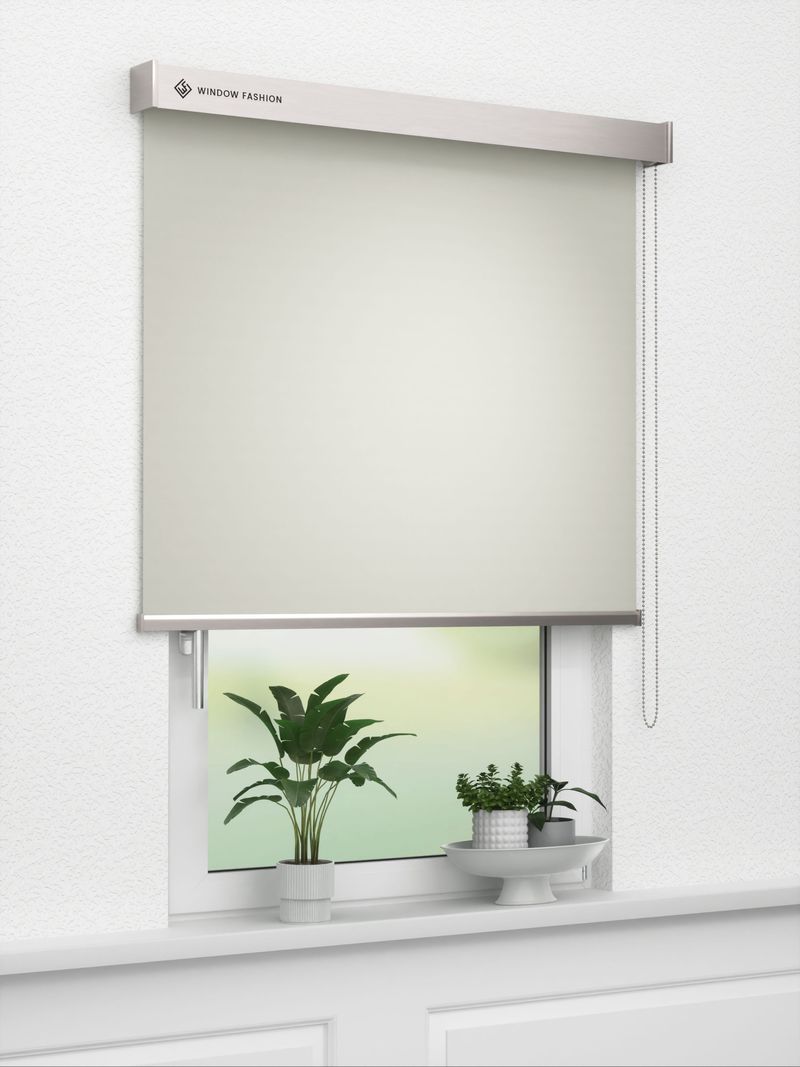 Verdunkelungsrollo Messina 80.09 Fensteransicht