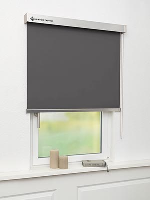Verdunkelungsrollo Subtle 78.08 Fensteransicht