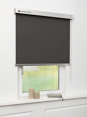 Verdunkelungsrollo Subtle 78.09 Fensteransicht
