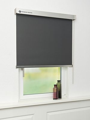 Verdunkelungsrollo Modena Dark 81.09 Fensteransicht