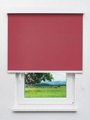 Verdunkelungsrollo Linnen 23.237 Fensteransicht