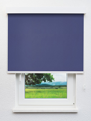 Verdunkelungsrollo Linnen 85.237 Fensteransicht