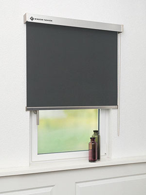 Verdunkelungsrollo Scerzo Dark 27.28w Fensteransicht